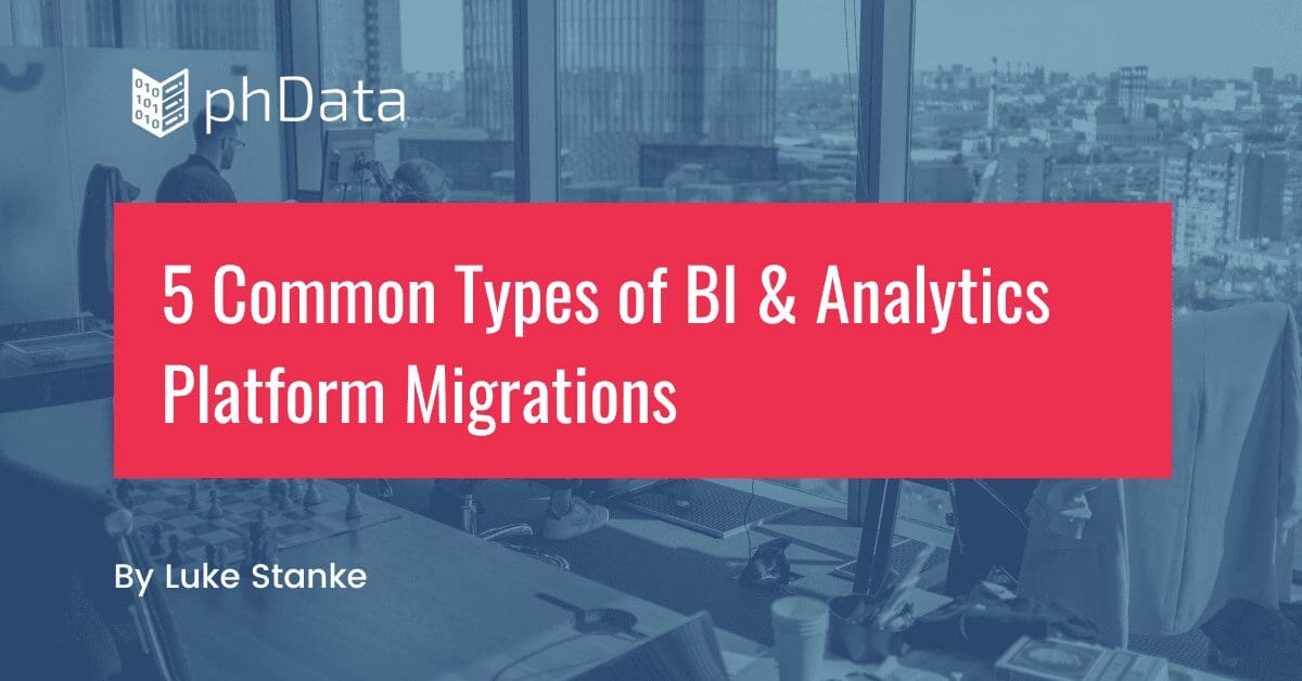 Analytics platform migration